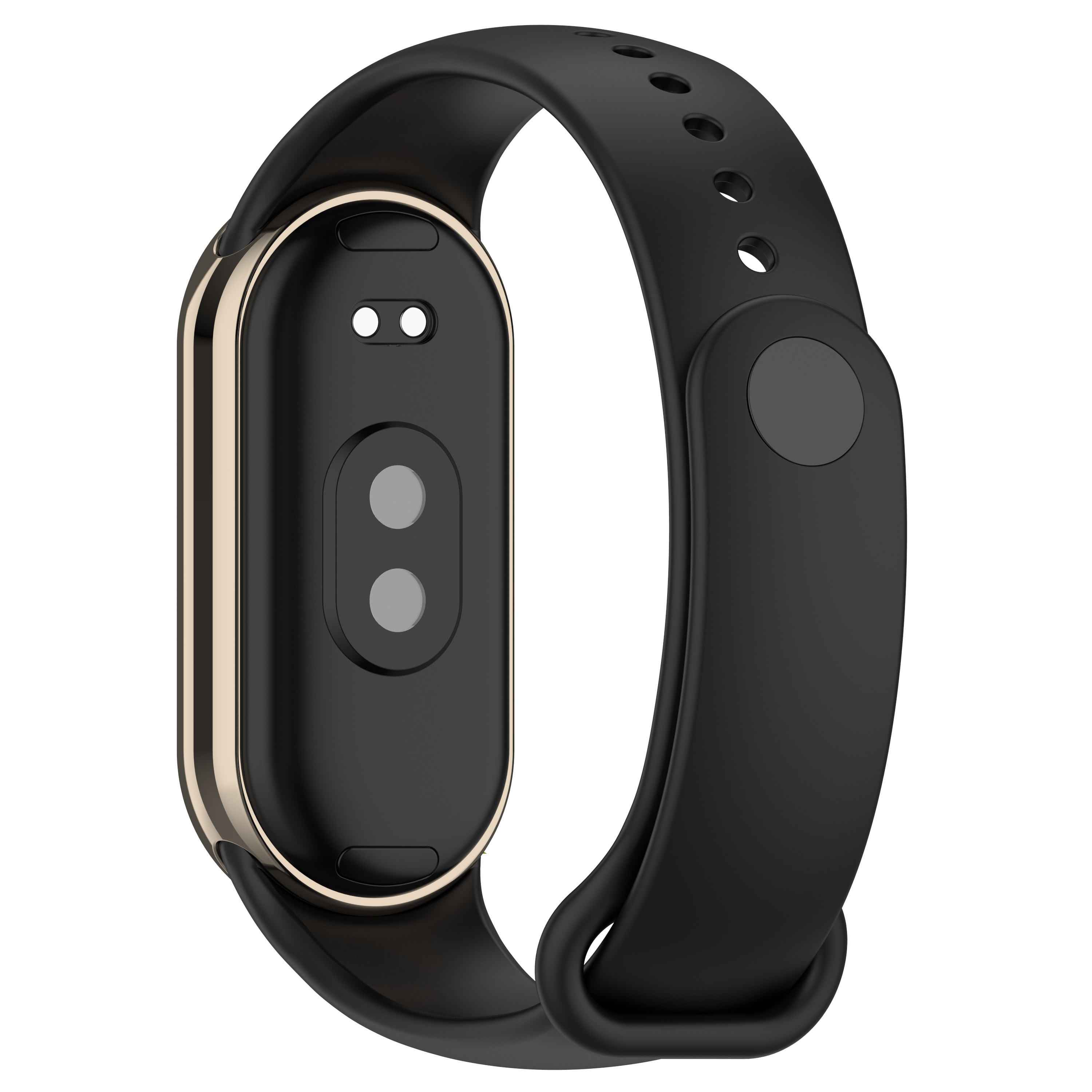 Pasek Opaska Bransoleta Silikon Czarny do Xiaomi Mi Band 8 9 - zdjęcie 22